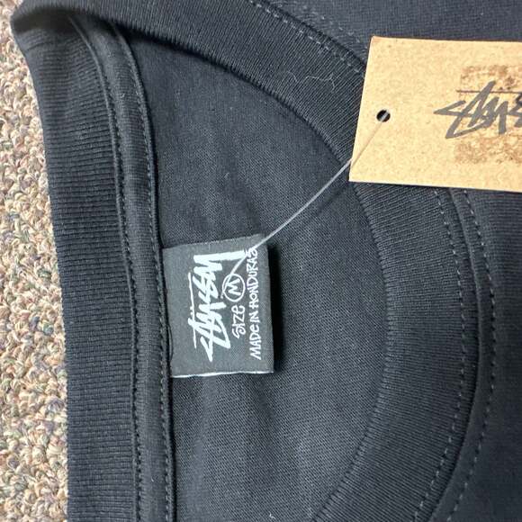 Stussy Crown Band Tee Black (FW24) – - Picture 5 of 5